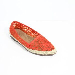 Aerosoles Espadrille Flats sz 7.5 Women Slip on Shoes Trend Report Lace
